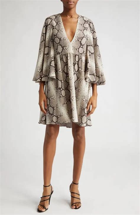 michael kors python print adderdress|Michael Kors Collection Python Print Stretch T.